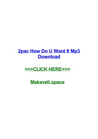 Download 2pac Krazy Free Mp3